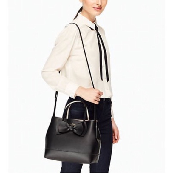 Kate Spade Bow Vanderbilt Handbag - Picture 5 of 8